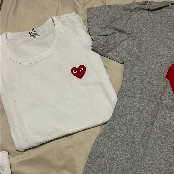 Lot of 2 M / L comme des garcons PLAY CDG - Picture 5 of 5
